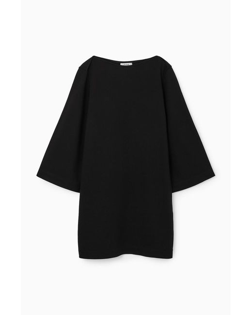 cos black t shirt dress COS Mini T-Shirt Dress