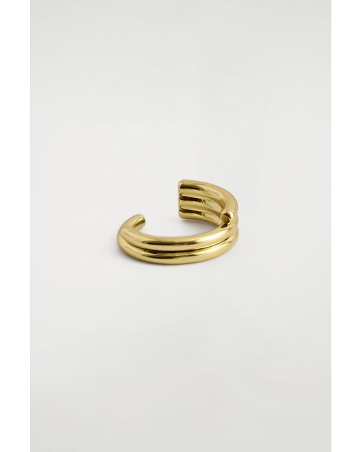 COS Multicolor Stacked Ear Cuff