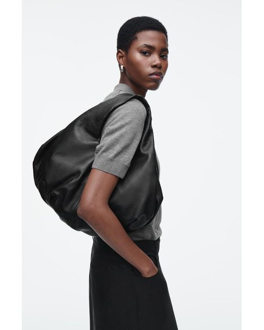 COS Black Cloud Tote Bag
