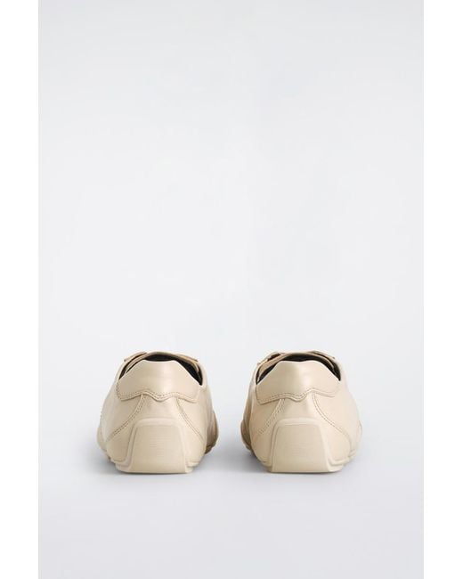 COS Natural Minimal Leather Sneakers for men