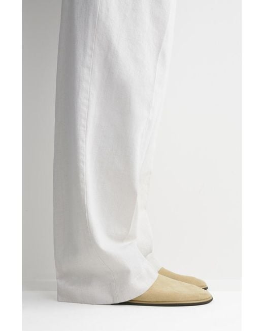 COS Natural Split-Suede Slip-On Shoes for men