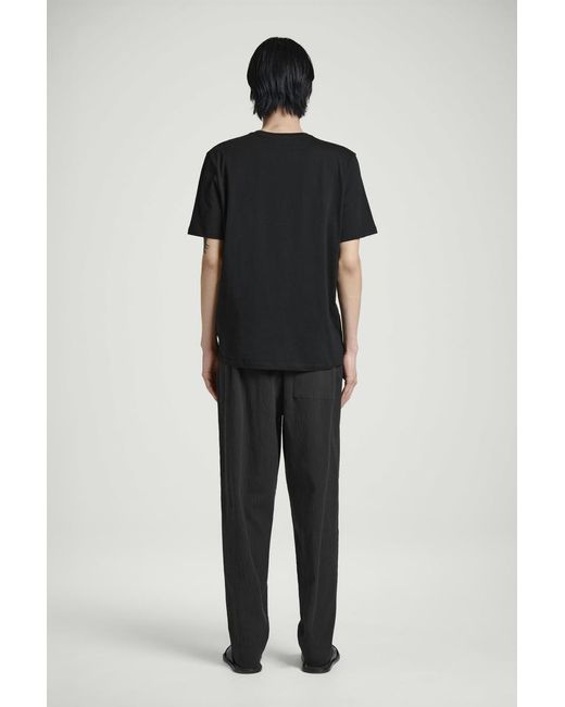 COS White Cotton Crew-Neck T-Shirt for men