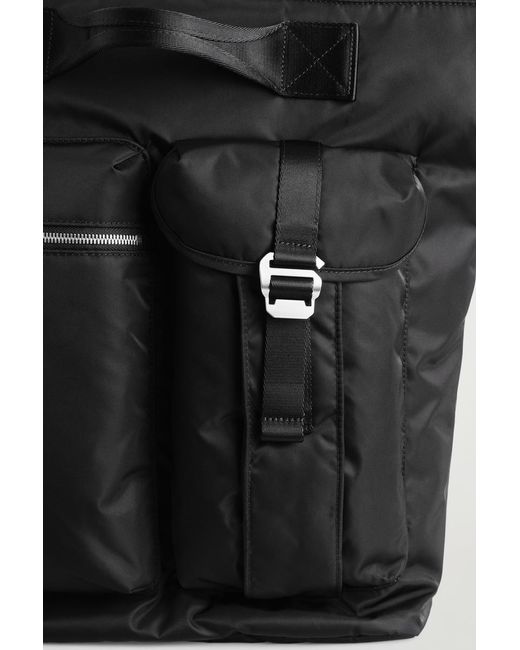 COS Black Pursuit Backpack for men
