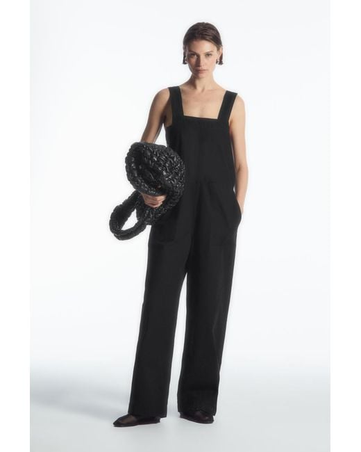 COS Black Latzhose Mit Geradem Bein