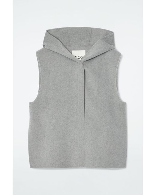 【DISCERNMENT】Overhole Hooded Neck Knit Vest 71goJCsWjkL.jpg