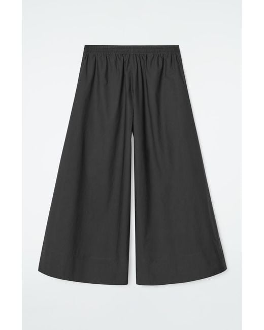 COS Black Voluminous Culottes