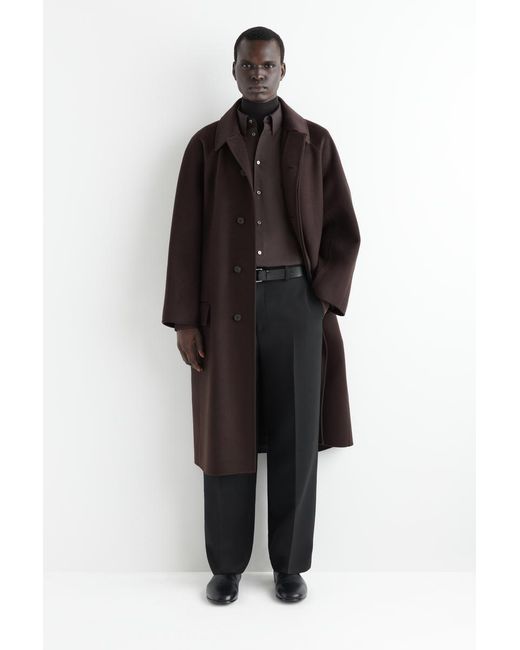 COS Black Classic Cotton Shirt for men