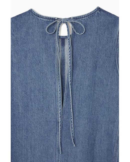 cos denim babydoll dress Lola Denim Baby Doll Dress