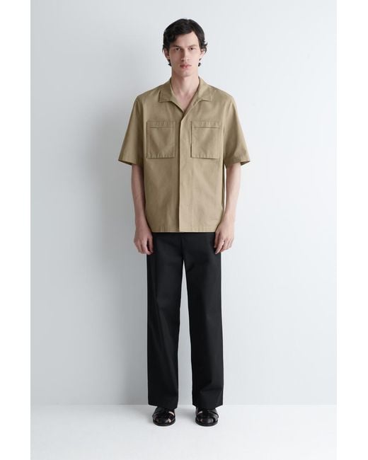 Camicia Utility di COS in Natural da Uomo
