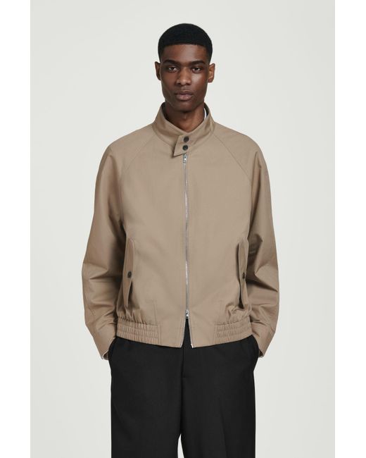 COS Natural Water-Repellent Harrington Jacket for men