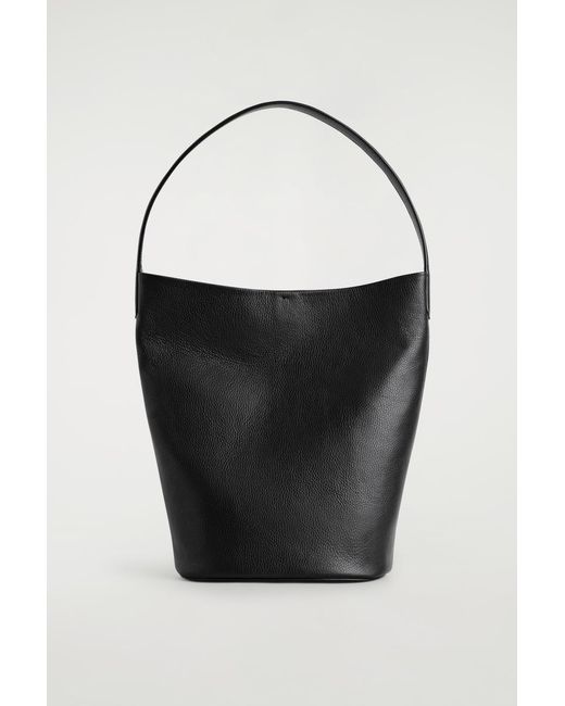 COS Black Paradigm Tote Bag
