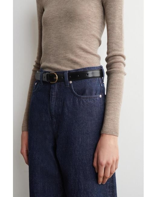 COS Blue Bay Barrel-Leg Jeans