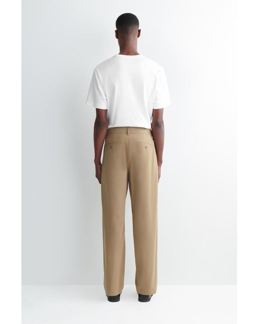 COS Natural Cotton Regular-Fit Straight-Leg Chinos for men
