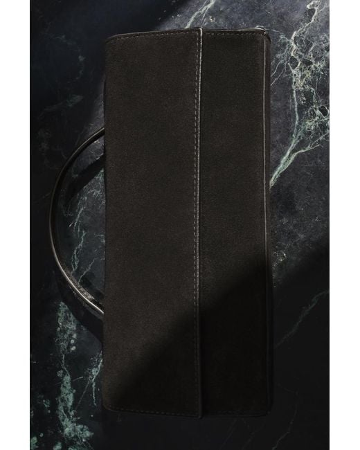COS Black Gallery Clutch Bag