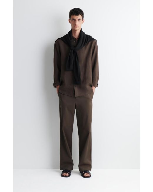 Camicia di COS in Brown da Uomo