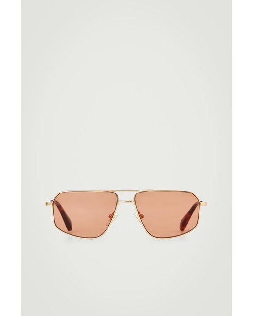 COS Metallic Vista Sunglasses