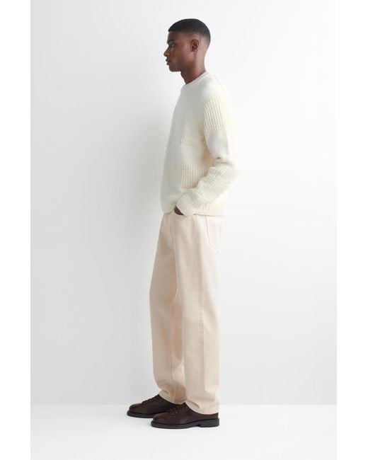 COS Natural Signature Regular-Fit Straight-Leg Jeans for men