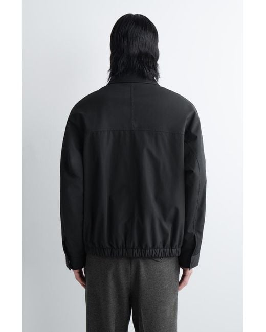 COS Padded Nylon Utility Jacket in Black for Men | Lyst