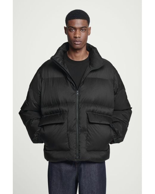 COS Down-filled Puffer Jacket in Black for Men Lyst - Main Image