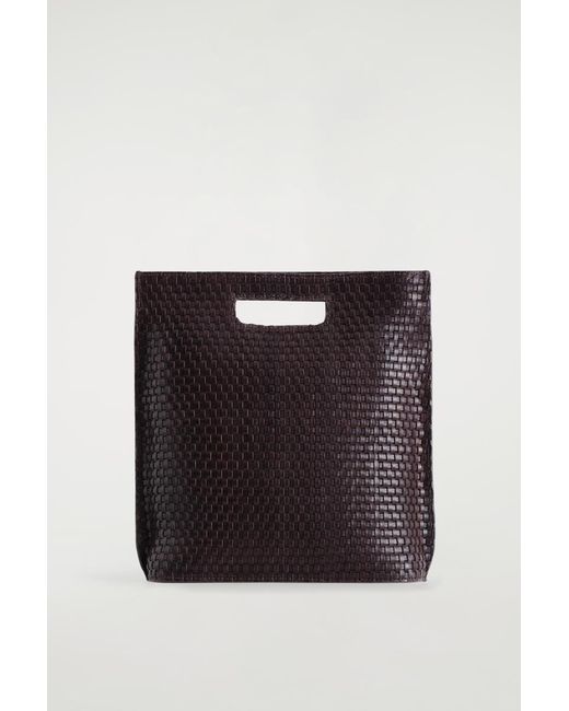 Borsa Folio di COS in Black