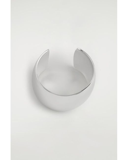 COS Gray Wide Cuff