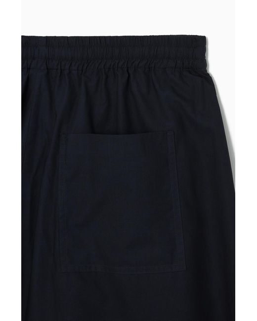 COS Blue Voluminous Culottes