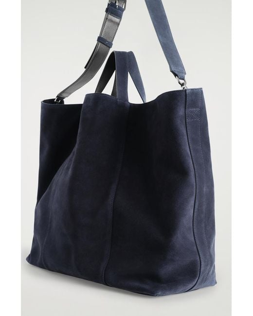 Borsa Tote di COS in Blue da Uomo