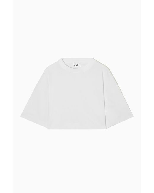 COS White The High Line T-shirt