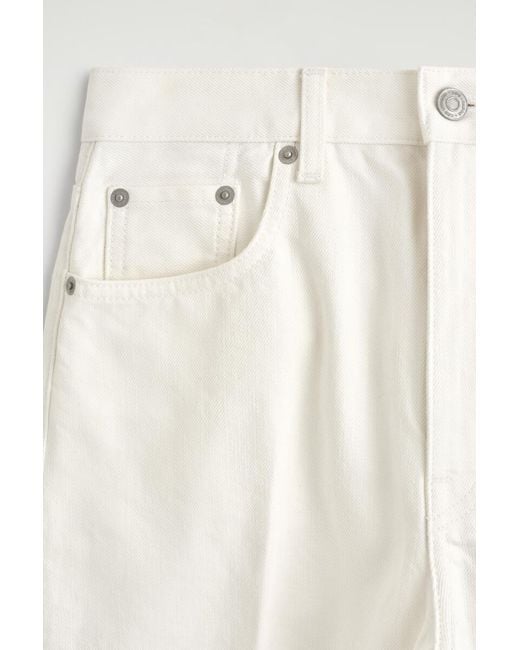 COS White Umbra Tapered Jeans
