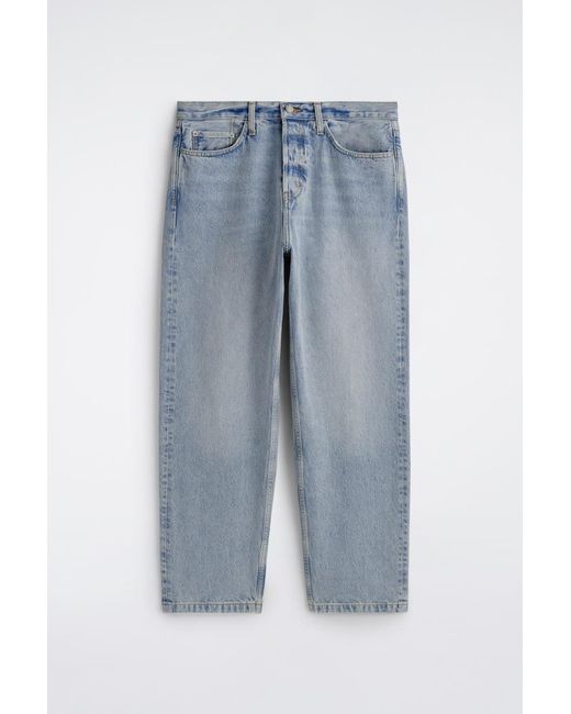 COS Blue Dome Relaxed-Fit Straight-Leg Jeans for men
