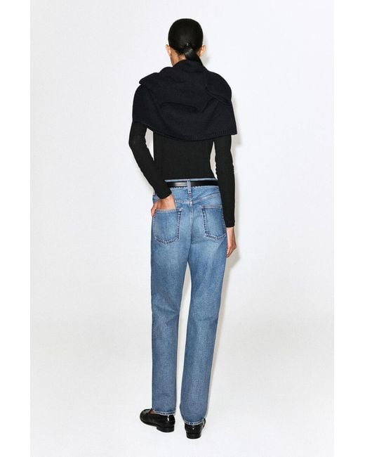 COS Blue Pipeline Slim-Leg Jeans