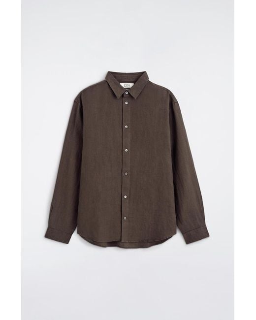 Camicia di COS in Brown da Uomo