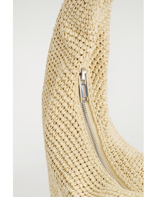 COS Metallic Curved Shoulder Bag