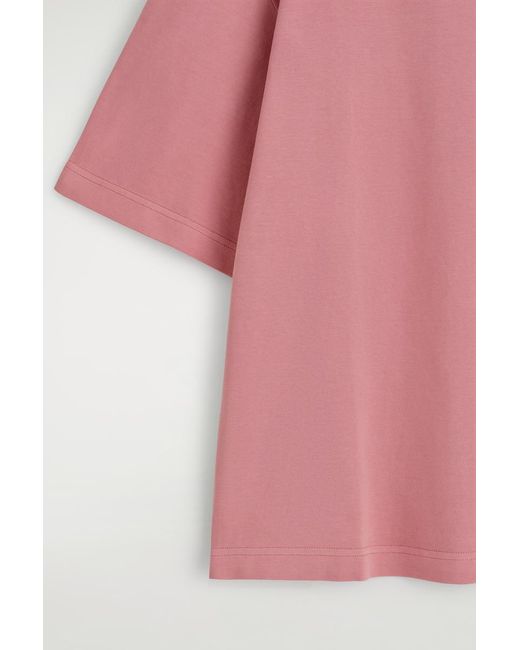 COS Pink Oversized T-Shirt