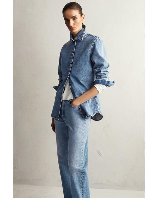 COS Blue Denim Shirt