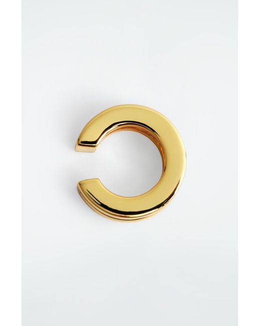 COS Metallic Stacked Ear Cuff