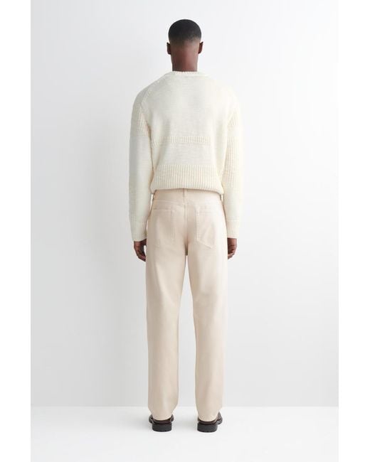 COS Natural Signature Regular-Fit Straight-Leg Jeans for men