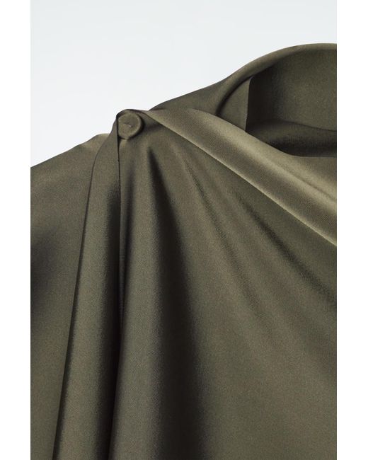 Abito Con Sciarpa di COS in Green