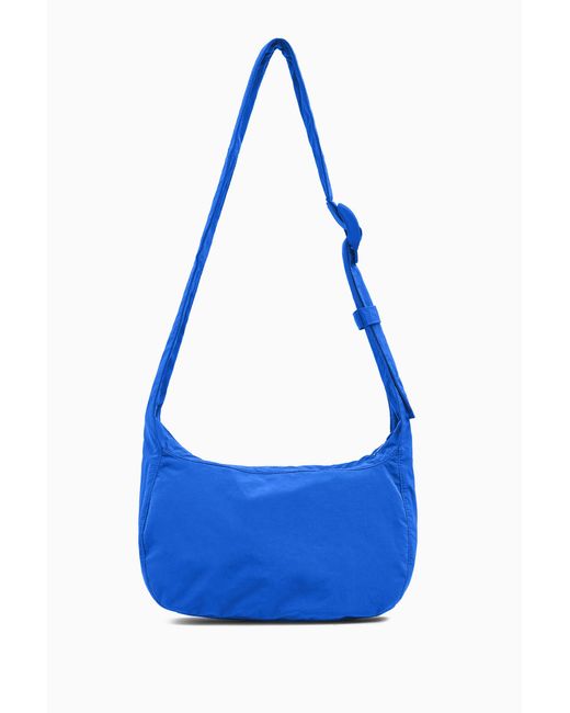 COS Blue Crossbody Saddle Bag - Nylon for men