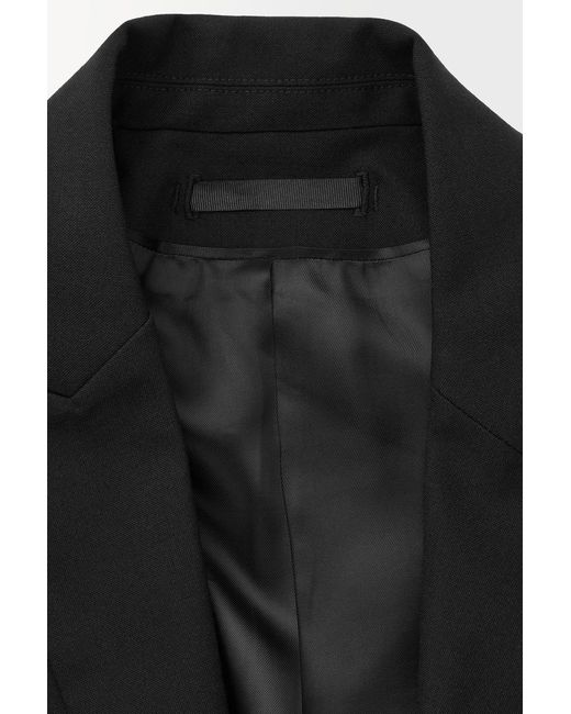 COS Black The Deconstructed Blazer