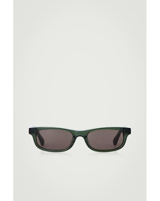 COS Green Scope Sunglasses for men