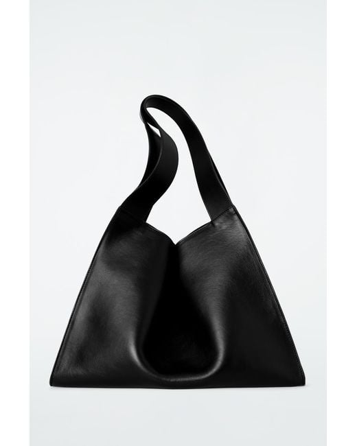 COS Black Alcove Tote Bag