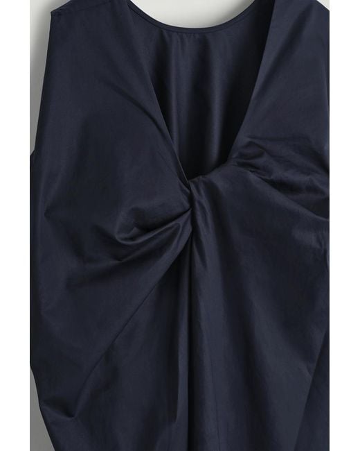 strapless open back dress Patou