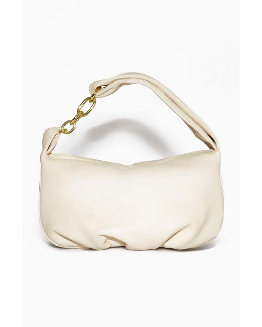 COS White Link Bag - Leather
