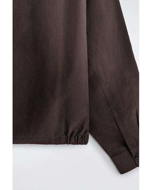 Camicia Oversize di COS in Brown da Uomo
