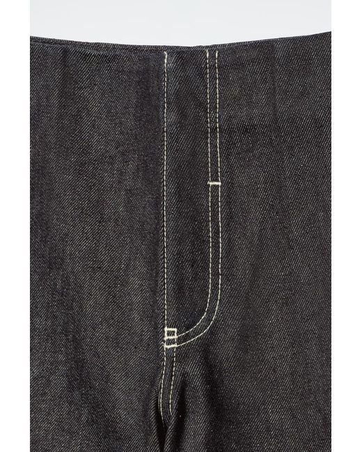COS Gray Denim Barrel-Leg Jeans
