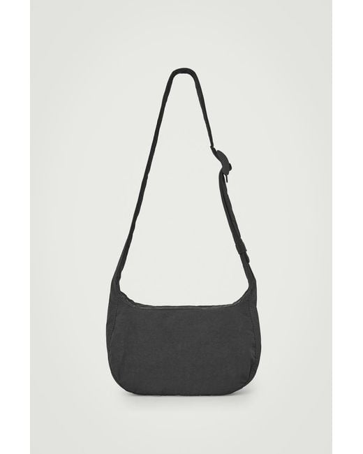 COS Black Crossbody Saddle Bag - Nylon for men