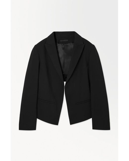 COS Black The Deconstructed Blazer
