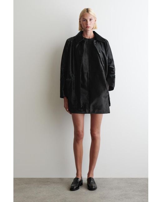 mrs smith leather dress CURVE MRS. SMITH STRETCH LEATHER DRESS