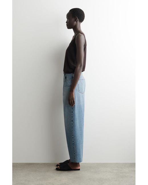COS Blue Umbra Tapered Jeans